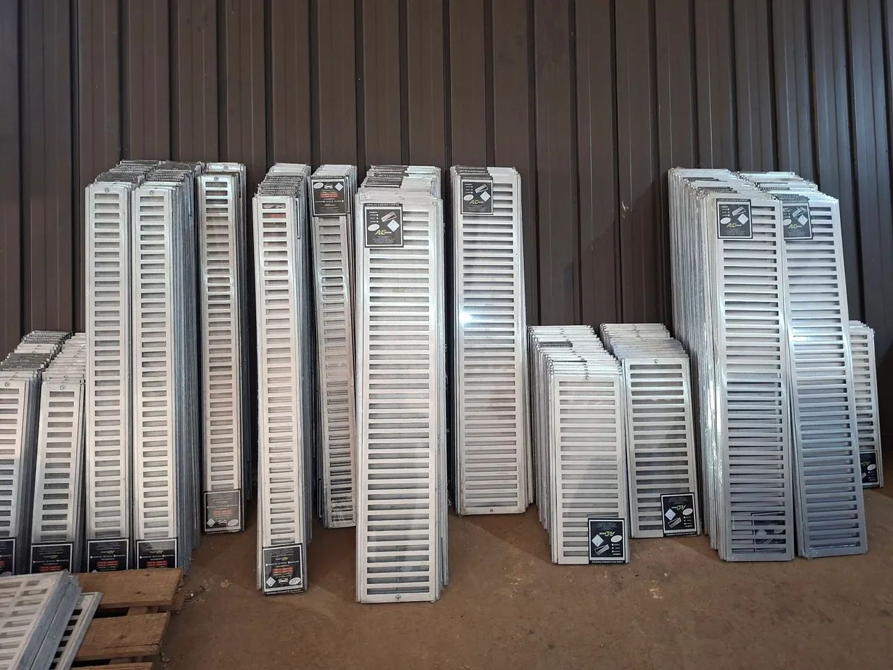 Grelhas de Aluminio 
