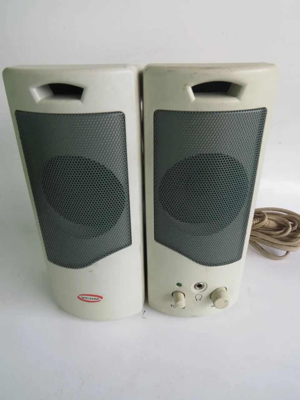 caixa de som para computador antigo vcom - Foto 2