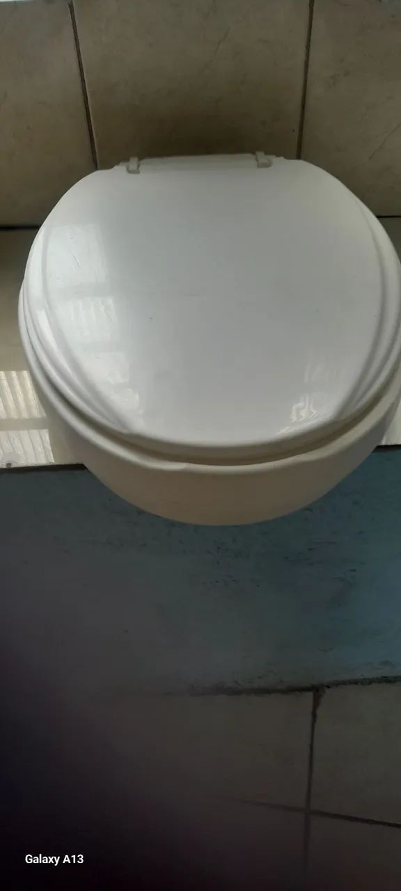 Acento elevado para vaso sanitário 13,5 cm branco.  - Foto 4
