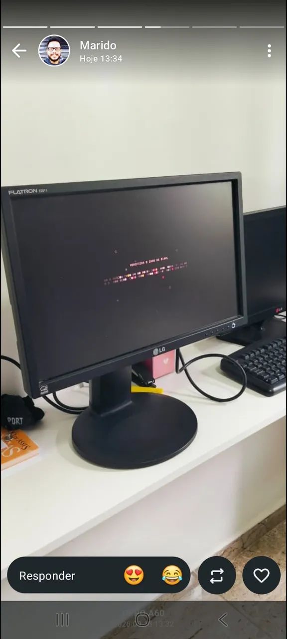 Tela de computador LG