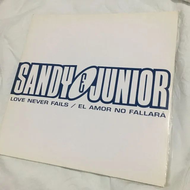 Lp duplo Single Sandy e Junior - love never fails