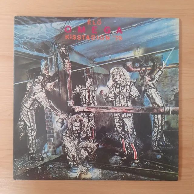 LP Omega - Live At The Kisstadion - Rock húngaro progressivo