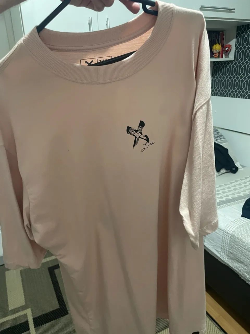 Camisa oversized LUCK X (tamanho G)