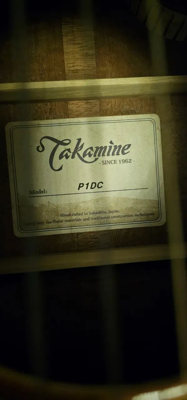 Violão Takamine P1DC Japonês - Foto 4