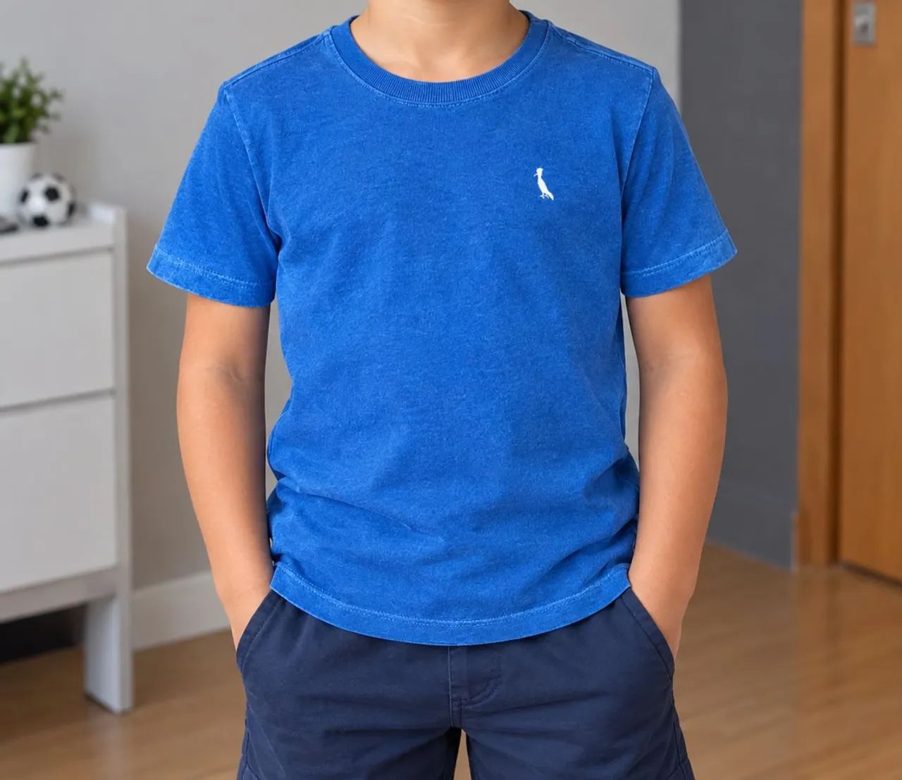 Camiseta  Reserva mini azul