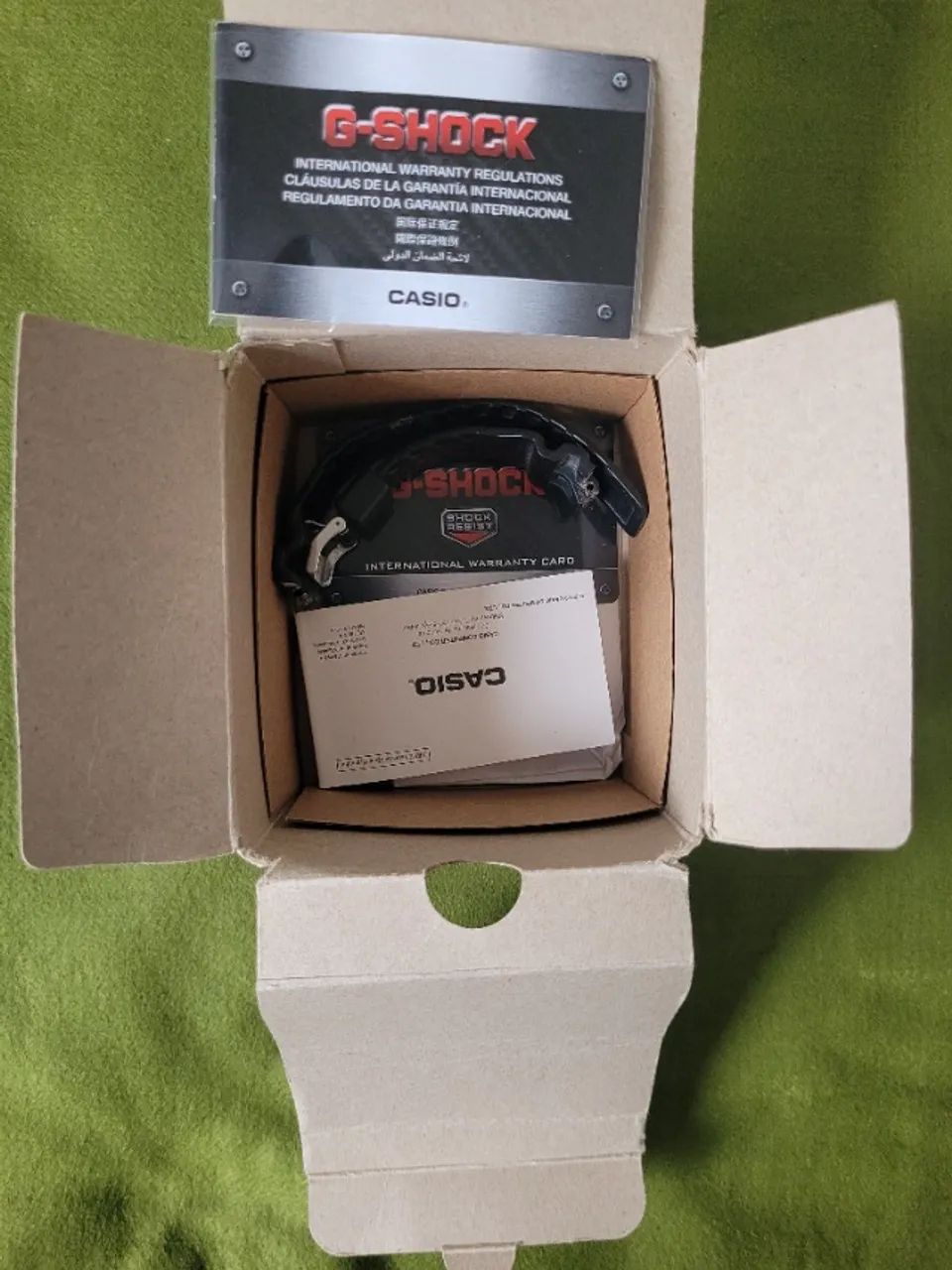 Relógio Casio G-Shock GA-140 - Funcionando perfeitamente, com caixa e manuais - Foto 5