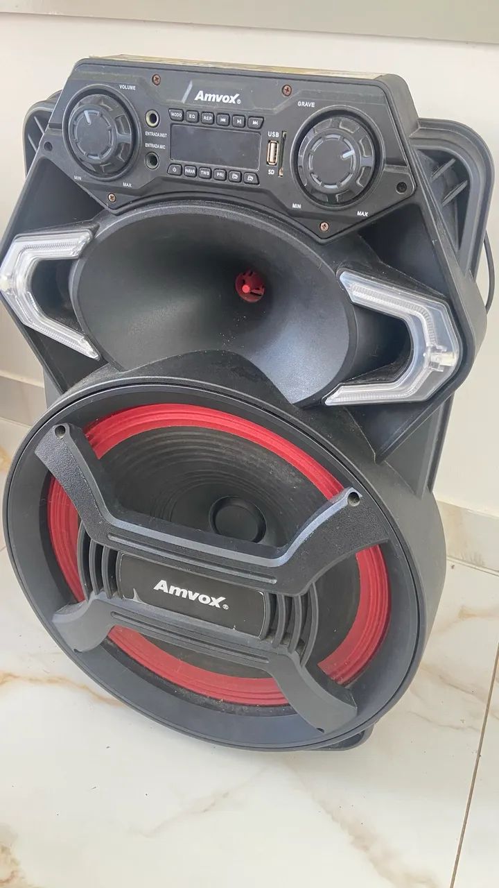 Vendo caixa amvox 850w rms 