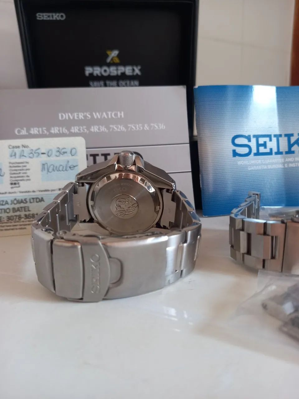 SEIKO SAMURAI SRPD23 GREAT WHITE SHARK - Foto 3