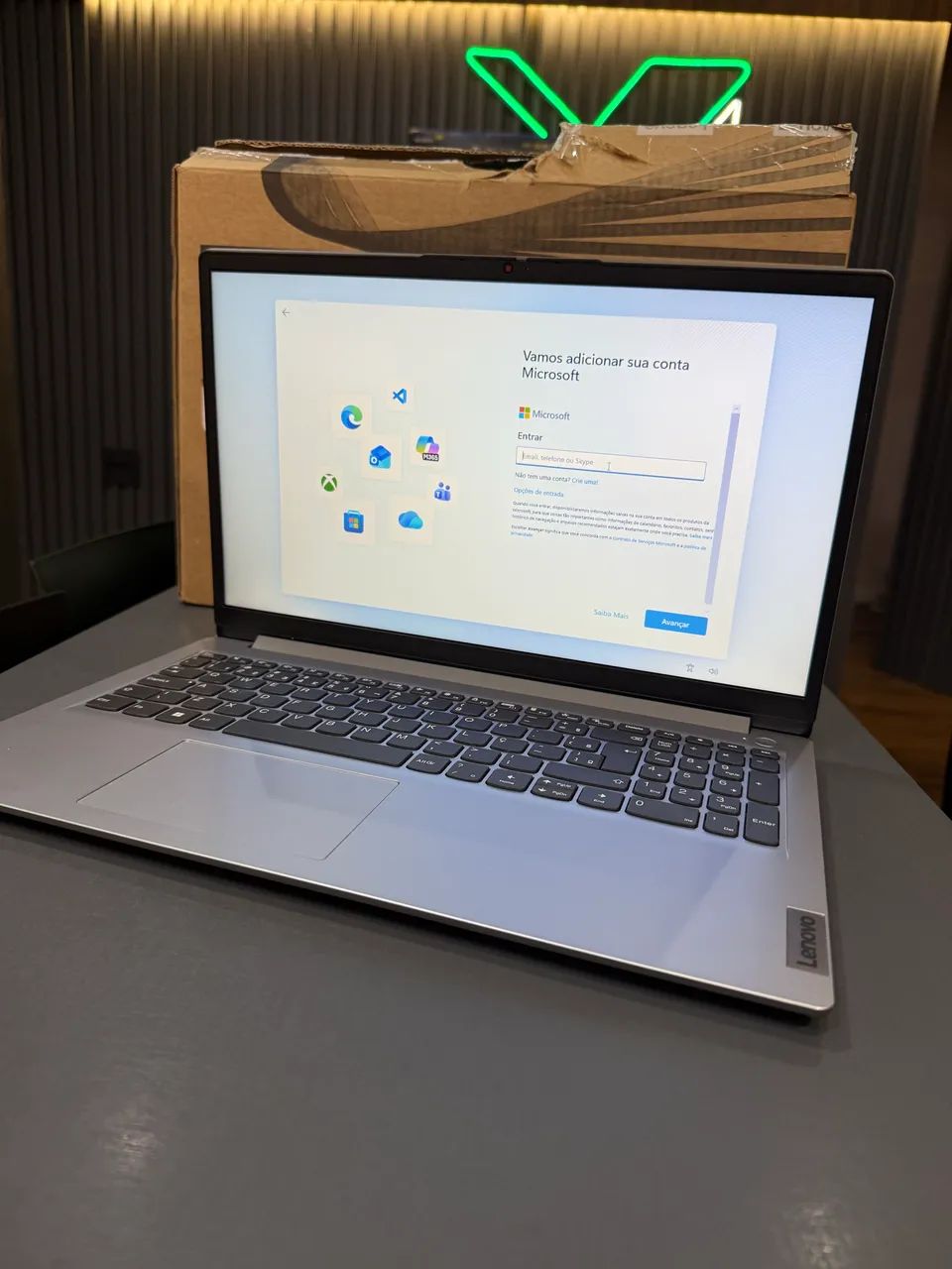 Notebook Lenovo i5 na caixa com garantia - levo até você  - Foto 2