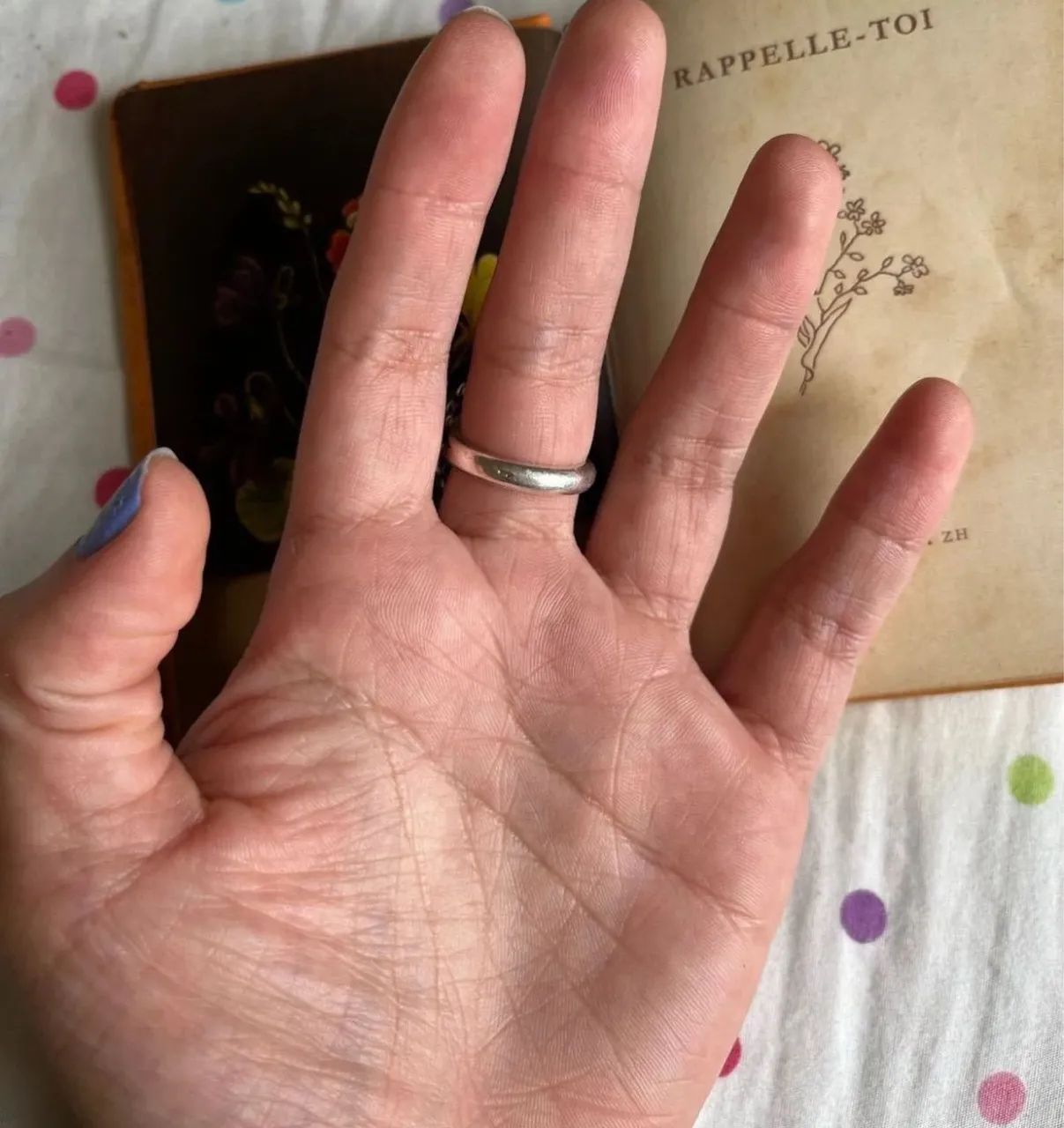 Anel Vintage Prata 925 Com Pedra Turquesa Aro 15 - Foto 2