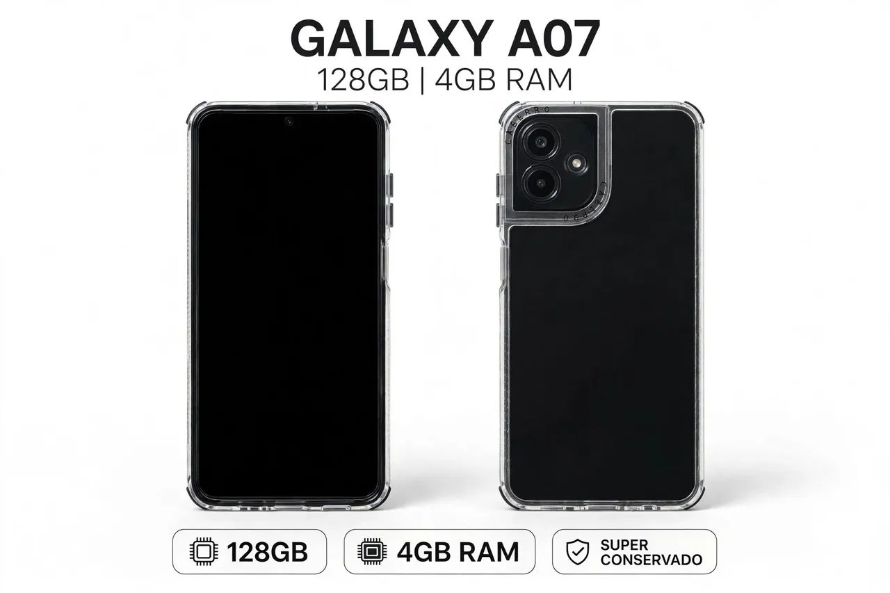 Celular Samsung A07 De 128gb e 4 DE RAM