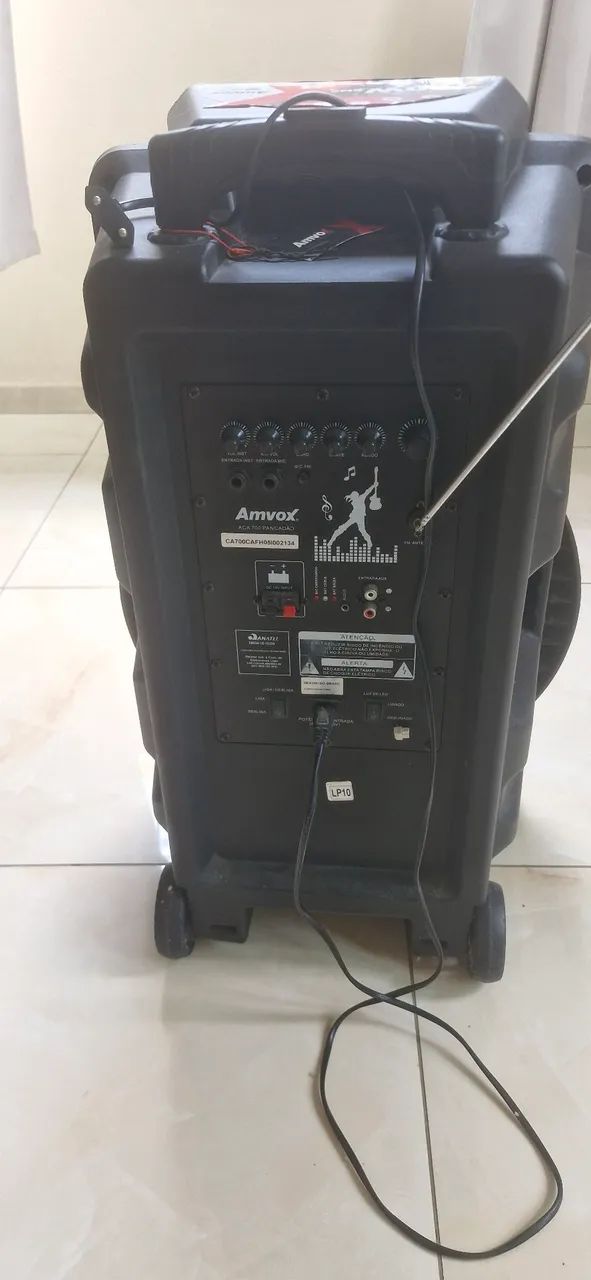 ? CAIXA DE SOM ACA 700 PANCADÃO - FUNCIONANDO PERFEITAMENTE - Foto 4