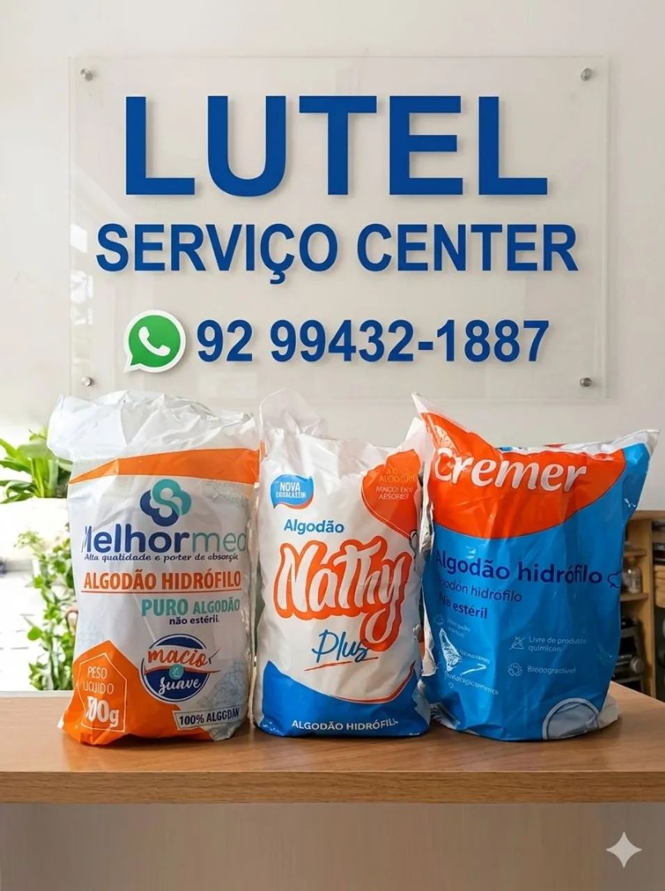 ROLO ALGODÃO HIDRÓFILO 500G 