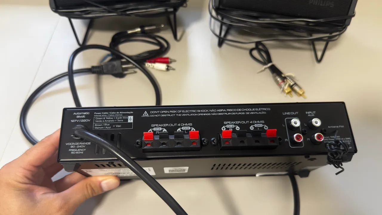 Amplificador + Caixa de som - Foto 5