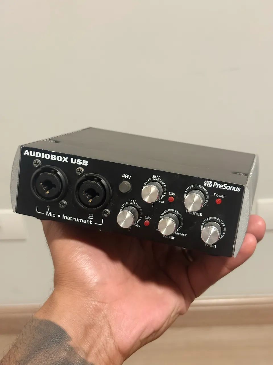 INTERFACE DE ÁUDIO PRESONUS AUDIOBOX USB 