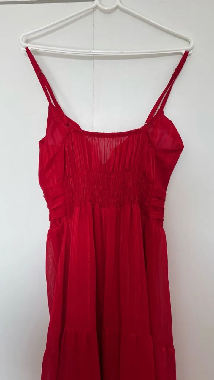 Vestido VERMELHO festa - Foto 3