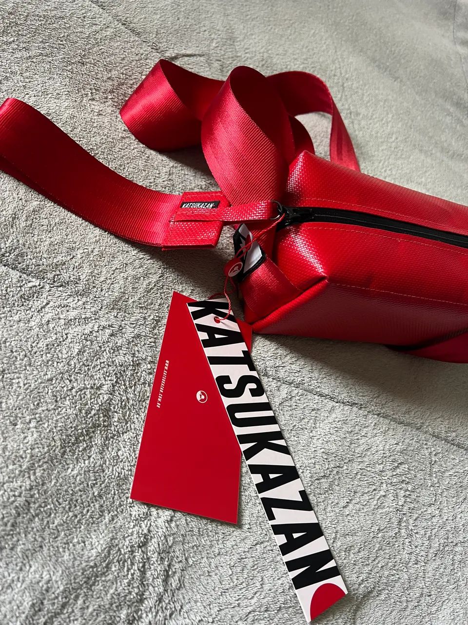 bolsa ciabatta katsukazan vermelha - Foto 2