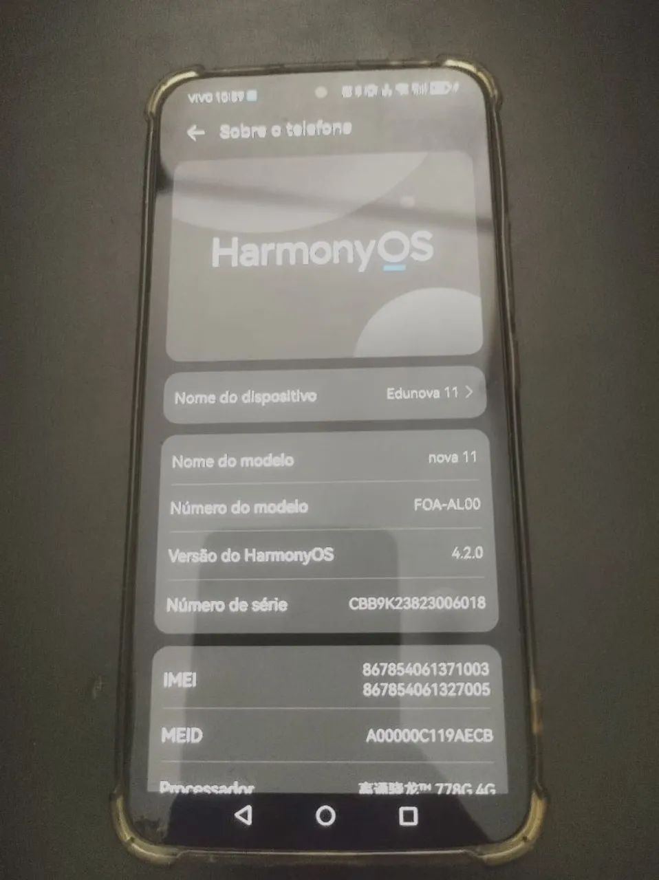Vendo Celular Nova 11