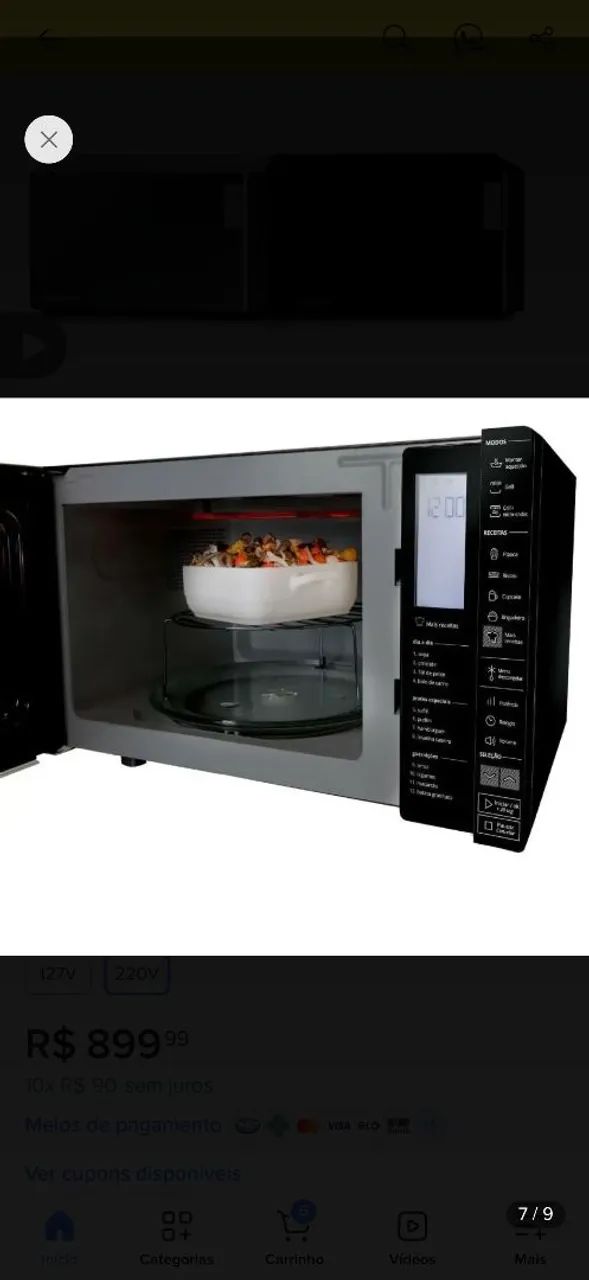 Microondas Brastemp 32 L a - Foto 2