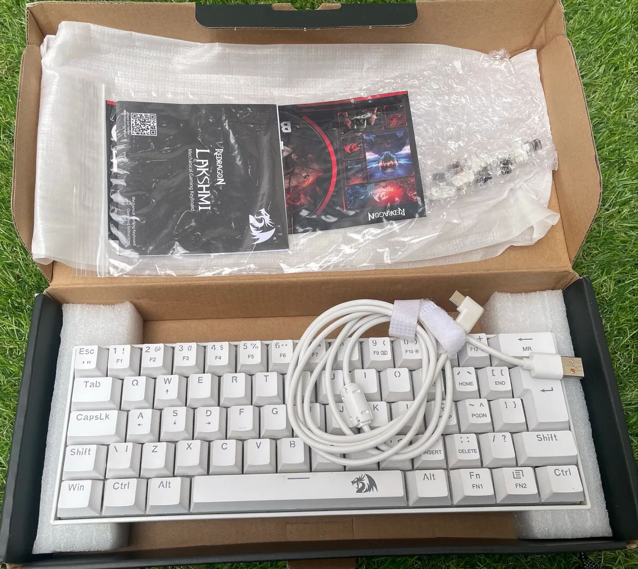 Teclado reddragon k606wr