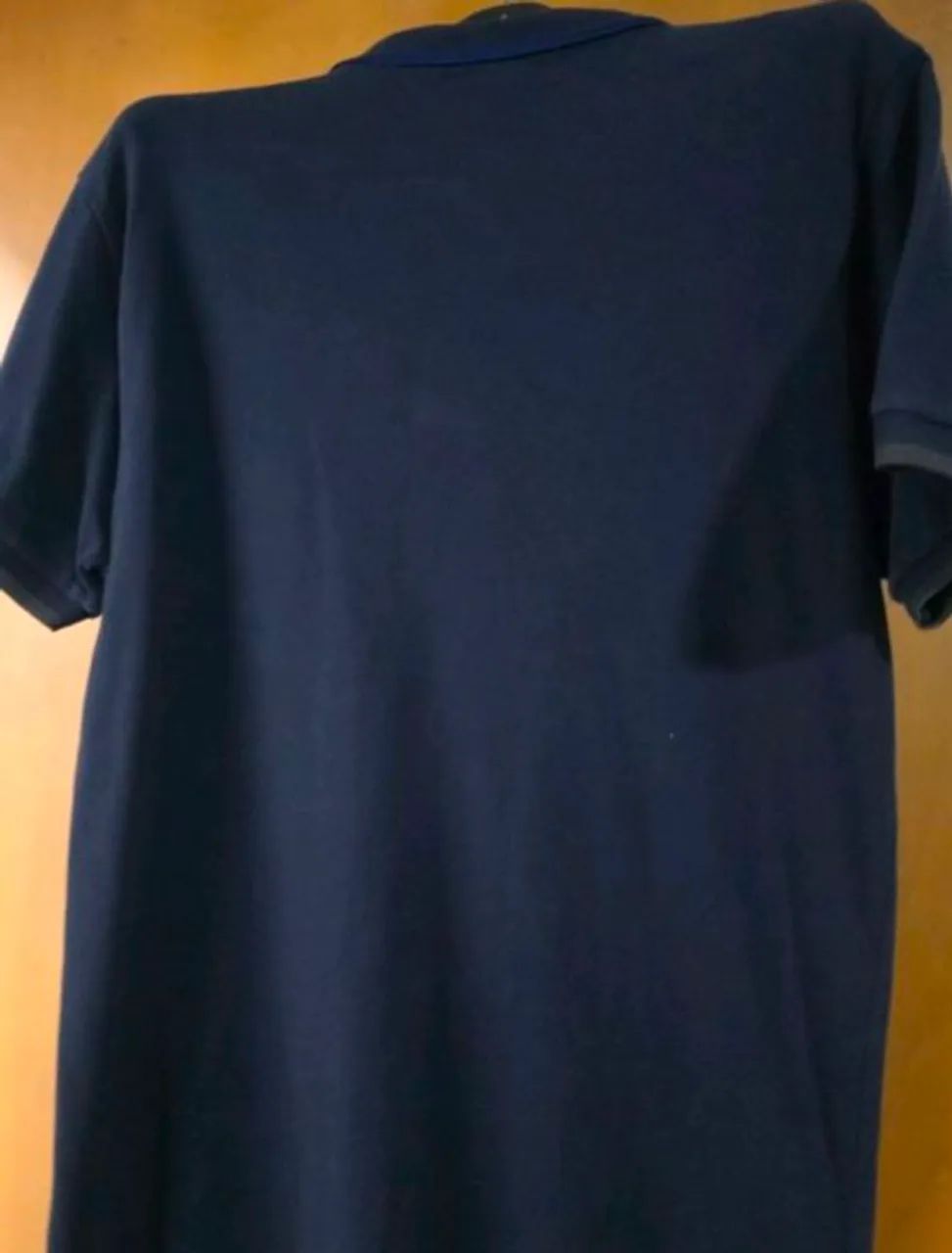 camisa polo aramis azul marinho p - Foto 2