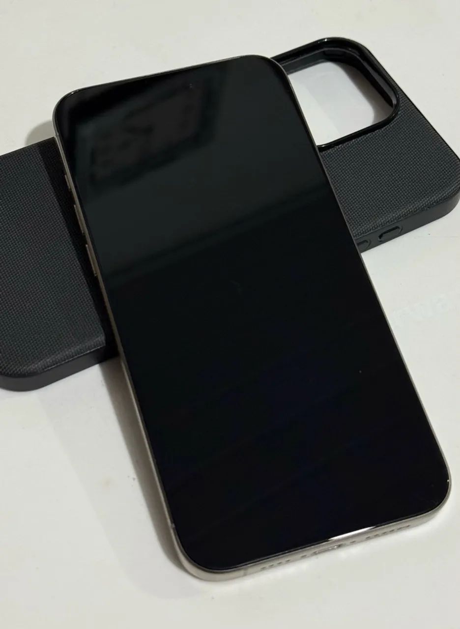 iPhone 15 Pro Max 256g Titanium Bateria 100% - Seminovo - Foto 2