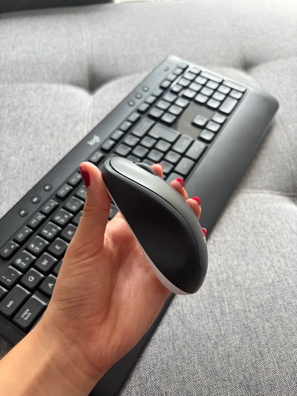 Teclado e mouse logitech  - Foto 3