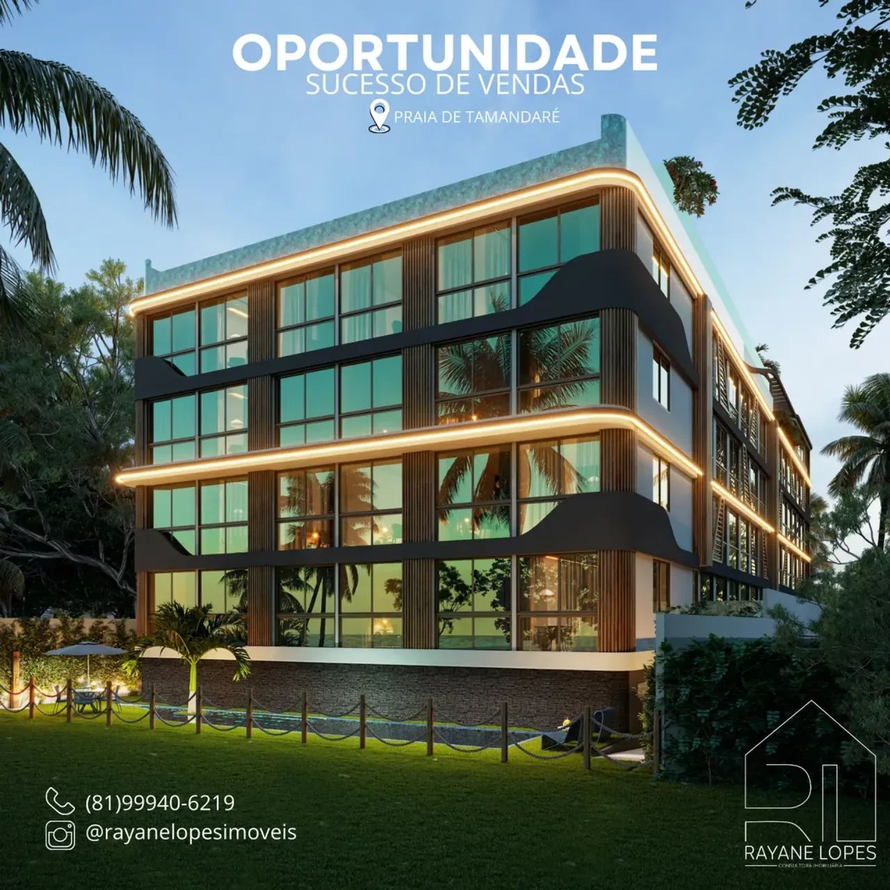 Studio à venda em Tamandaré | Rooftop com vista para o mar - Foto 3