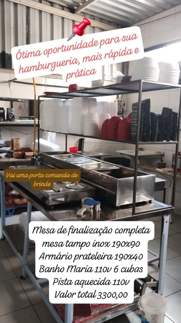 Mesa de produção completa