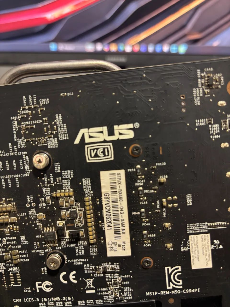 Placa Video Asus Rog RX460 4gb DDR5 - Foto 5