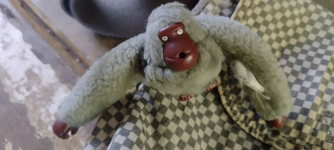 Bolsa Kipling original, lateral xadrez - Foto 3