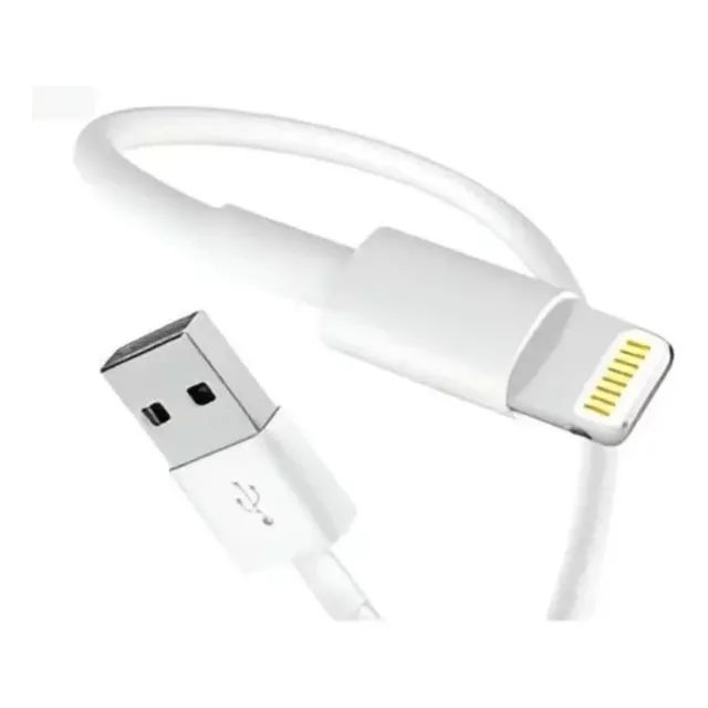 Carregador Turbo + Cabo Lightning Ios Com 2 Saídas Usb 4.1a Branco - Foto 3