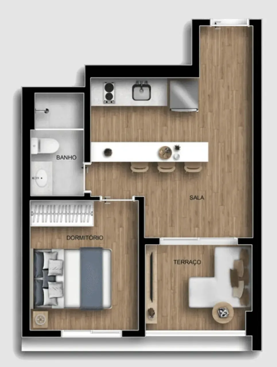PLANTA 35m²