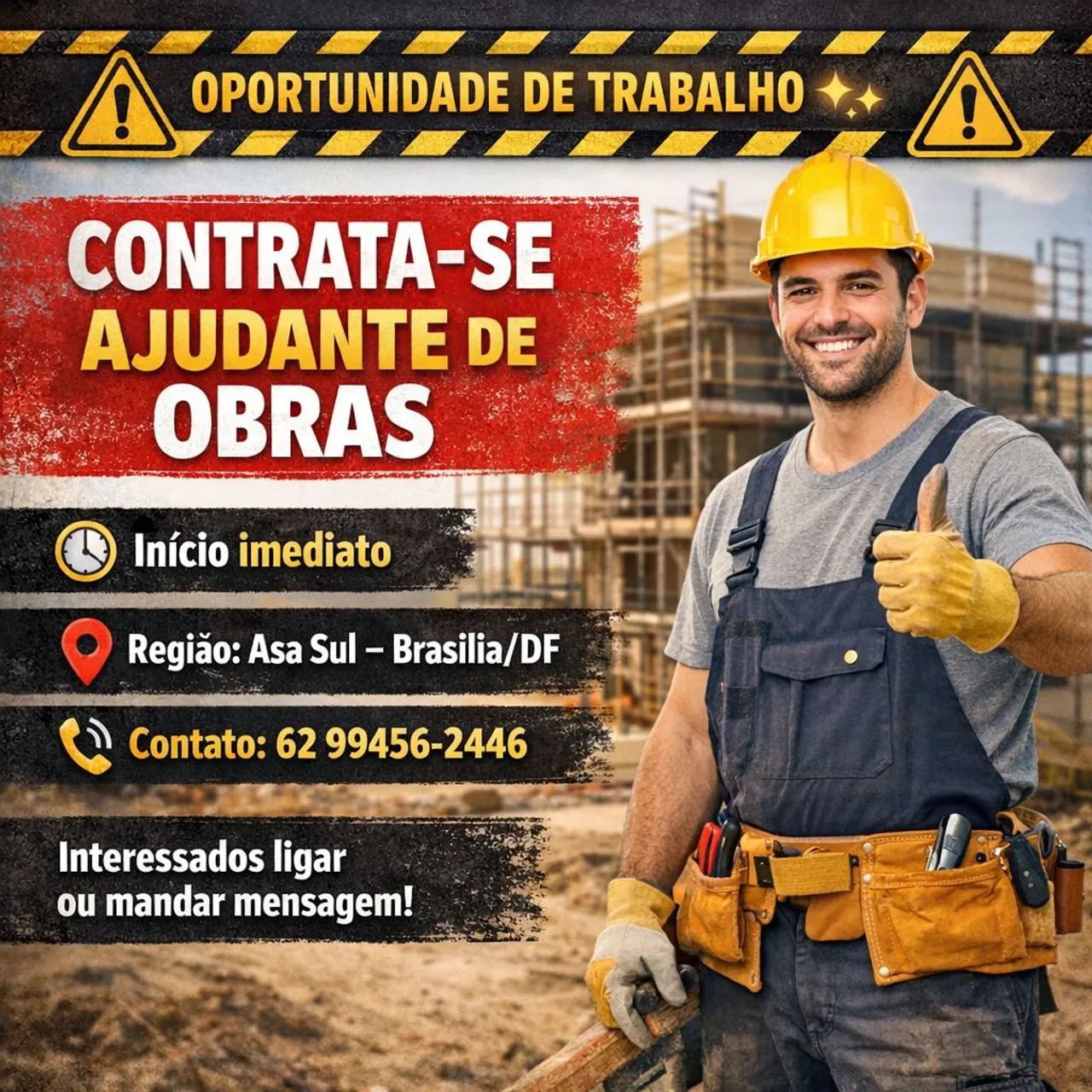 Vaga de emprego 