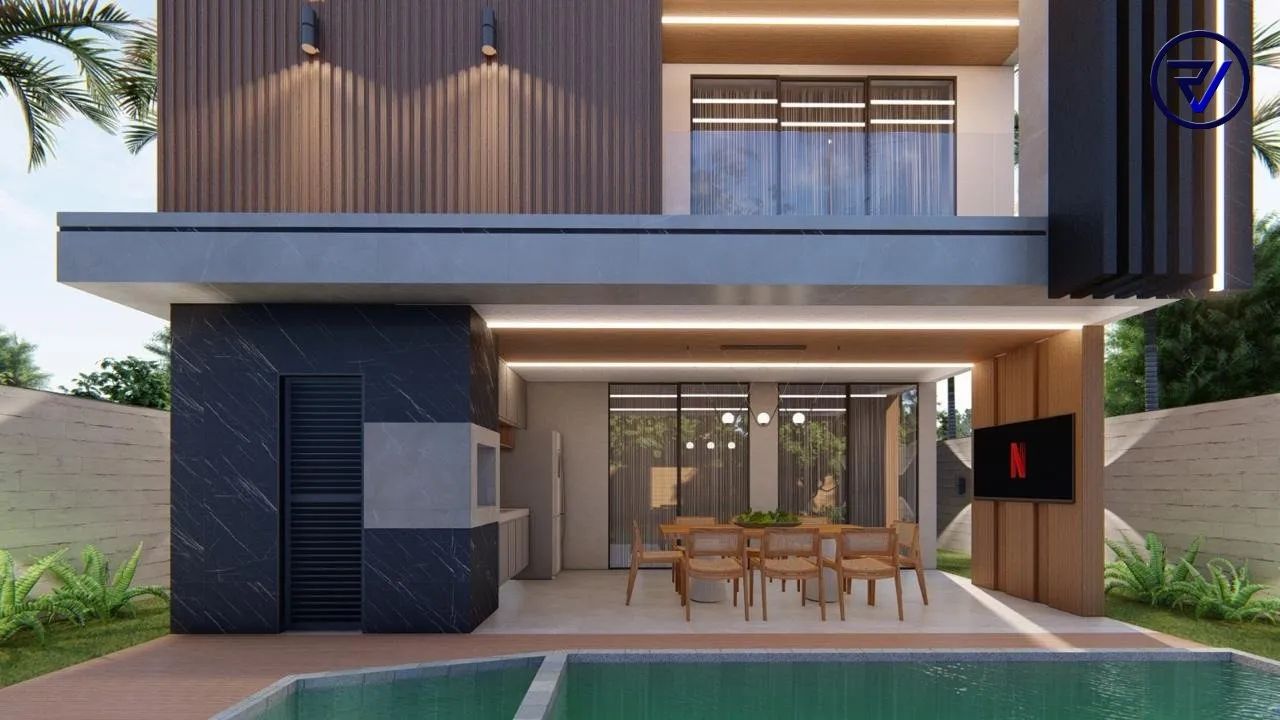 Conceito e Elegância: Residência Duplex no Terras - Foto 4