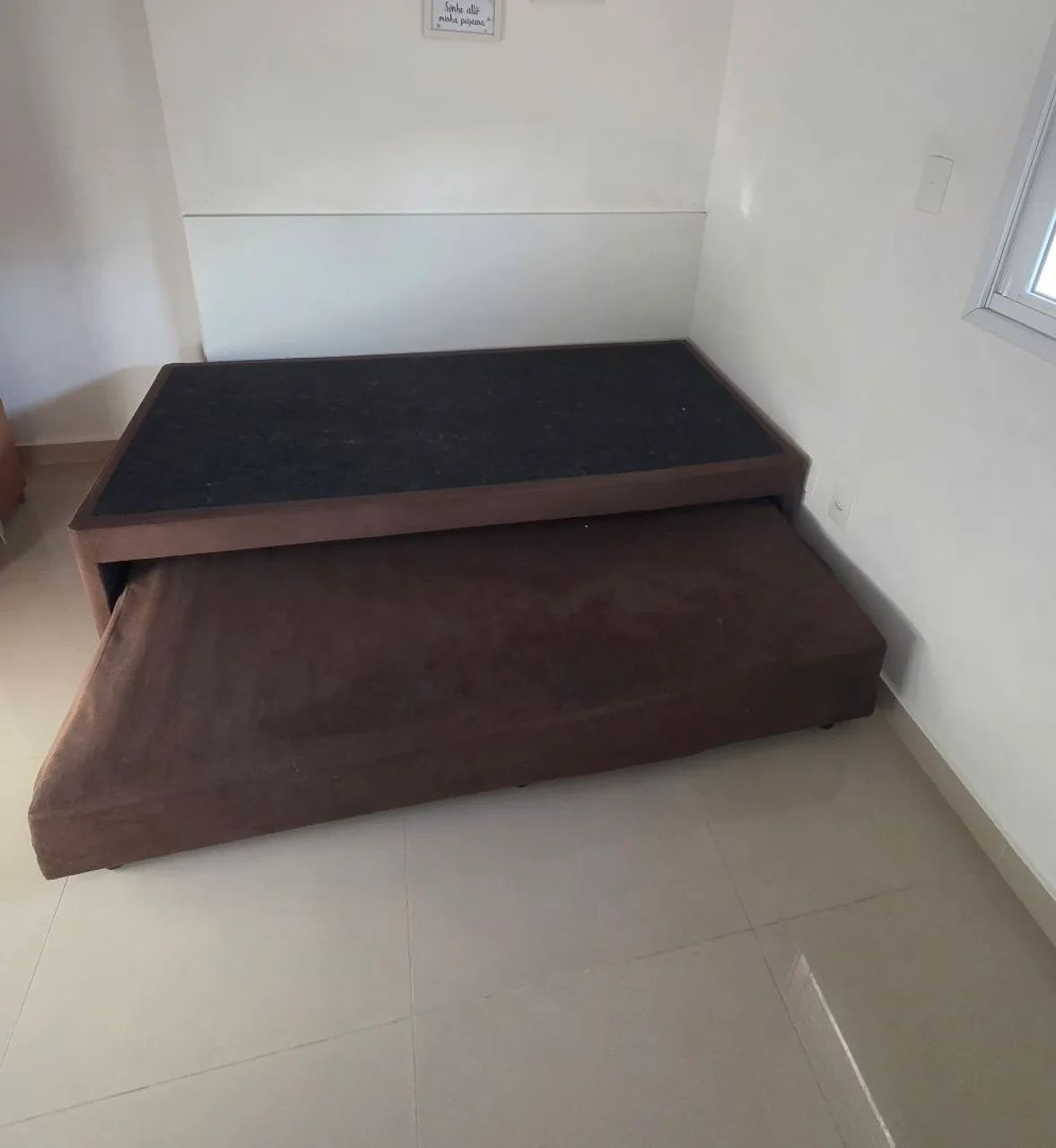 Cama box com colchão e cama auxiliar <br> - Foto 3