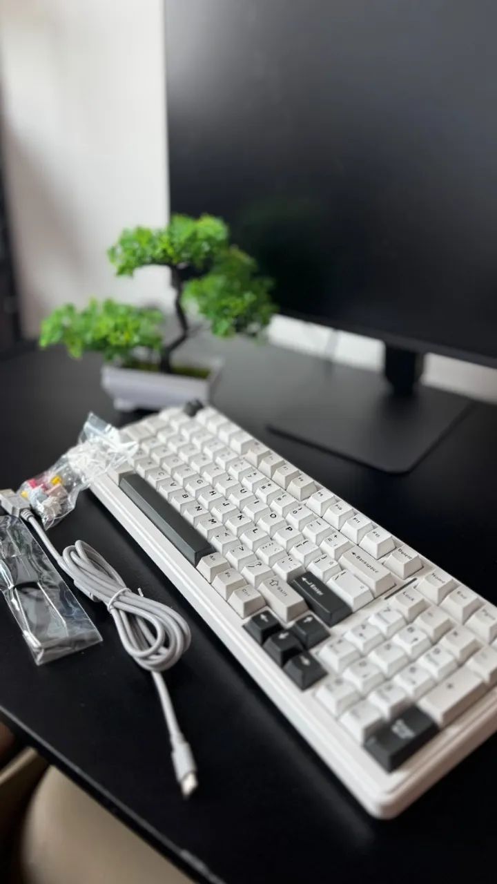 Kit Gamer - Teclado Mecânico AULA F99 + Mouse Gamer
