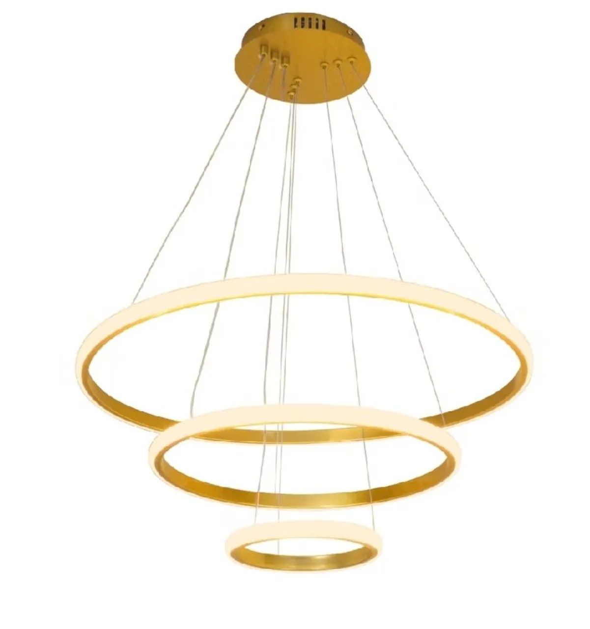 Luminaria pendente circular