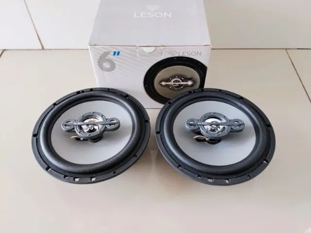 Par de Alto Falantes 6 Polegadas 140W Rms Leson (Novo na Caixa) - Foto 2
