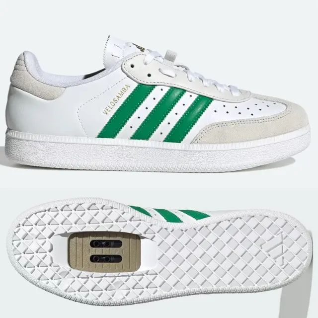 Sapatilha Indoor Velosamba Adidas Leather Spinning Unissex Branca