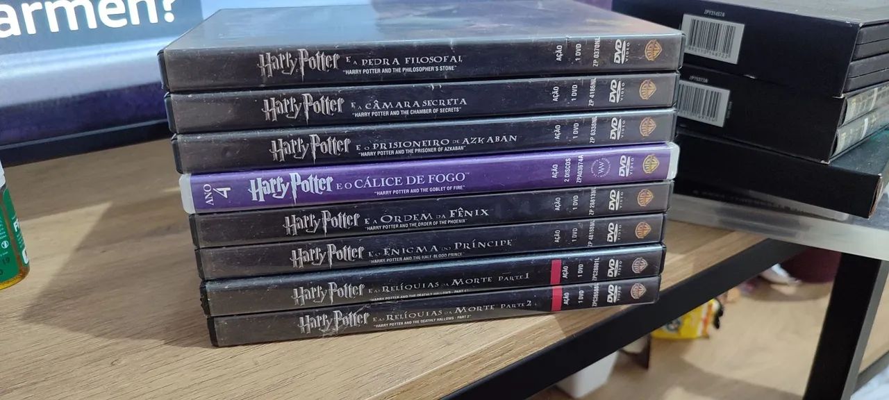 Livros e dvds Harry Potter  - Foto 4