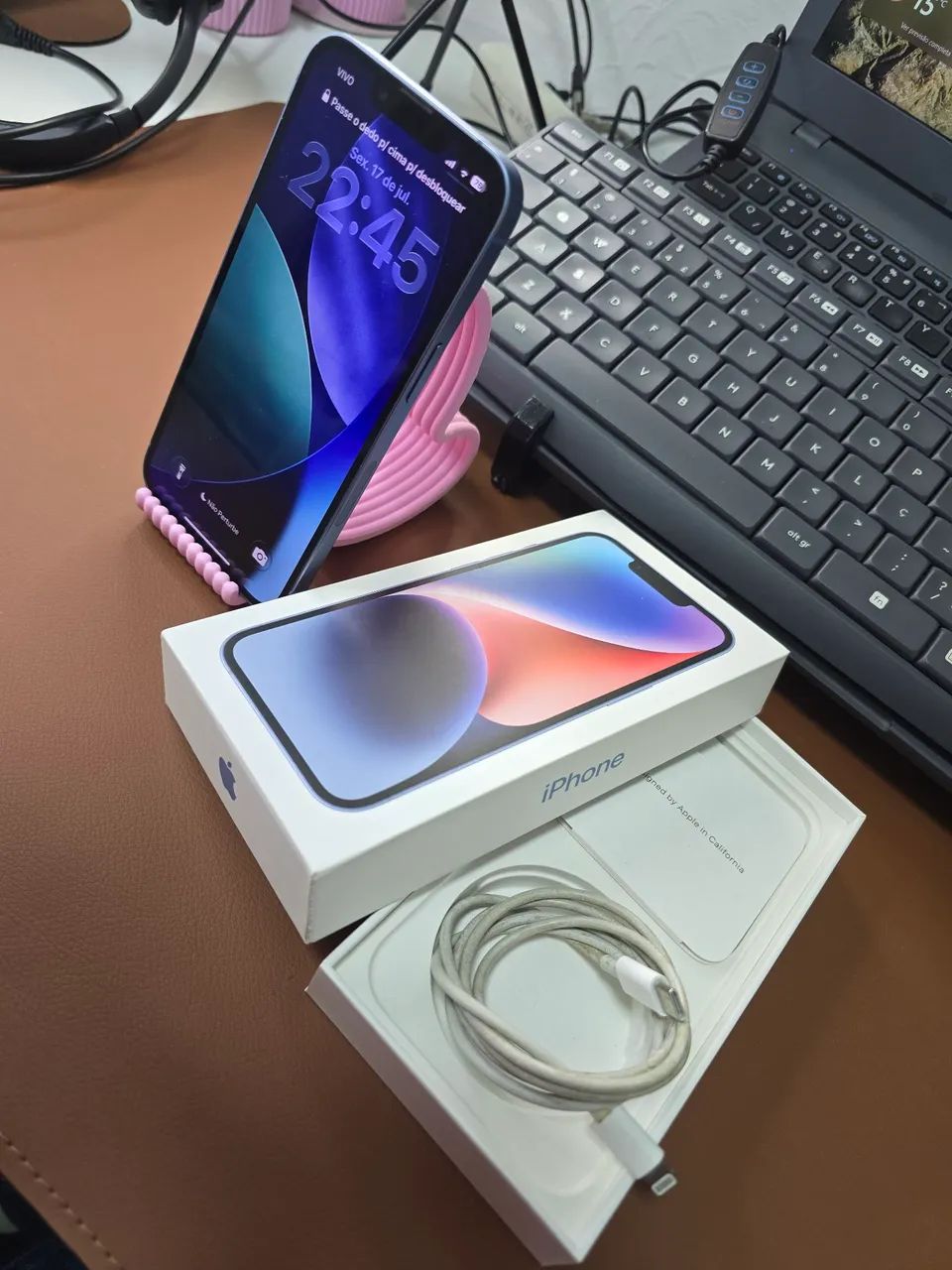 iPhone 14 128gb Azul americano e-sim 