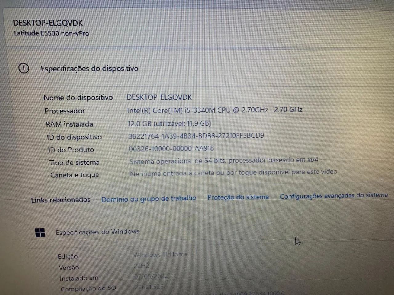 Notebook Dell Latitude E-5530 Core I5  - Foto 3