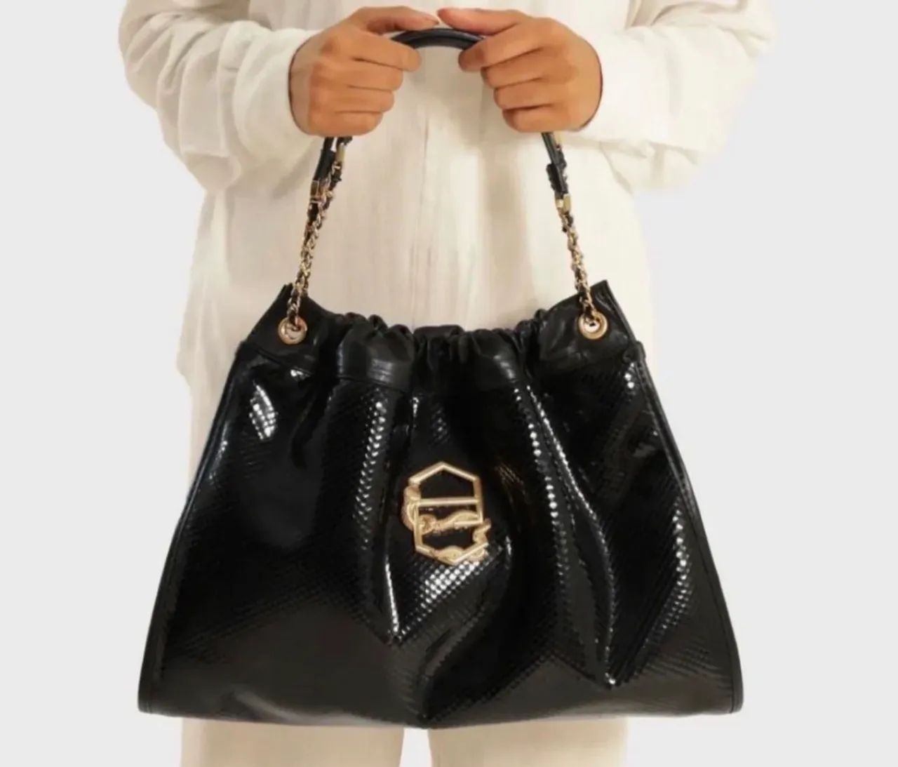Bolsa Arezzo croco 
