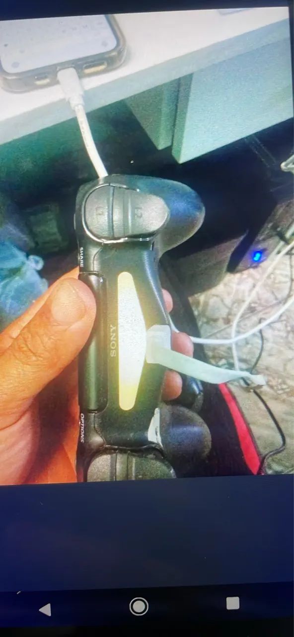 Controle de ps4 original só funciona no cabo  - Foto 2