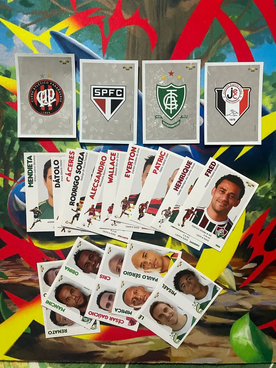 Figurinhas Campeonato Brasileiro 14