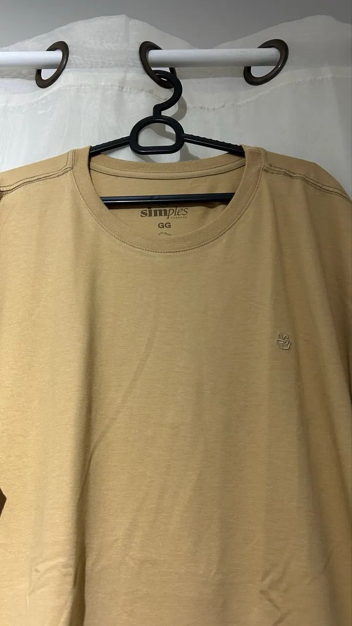 Camisa original simples reserva mostarda GG - Foto 2