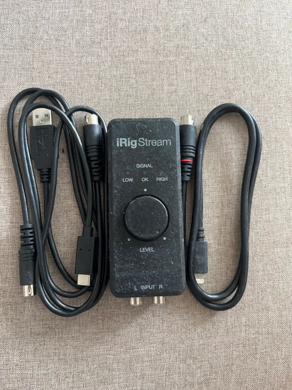 Irig stream interface de áudio 