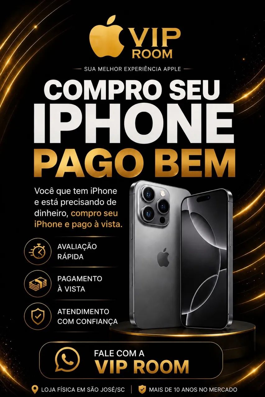 Compramos o seu iPhone e pagamos na hora!!