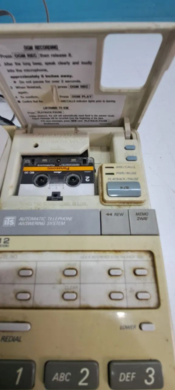 Telefone Panasonic secretária eletrônica - Foto 3